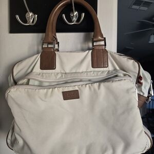Authentic Bally Beige and Brown Bag